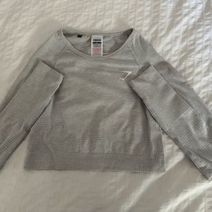 Gymshark long sleeve cropped shirt